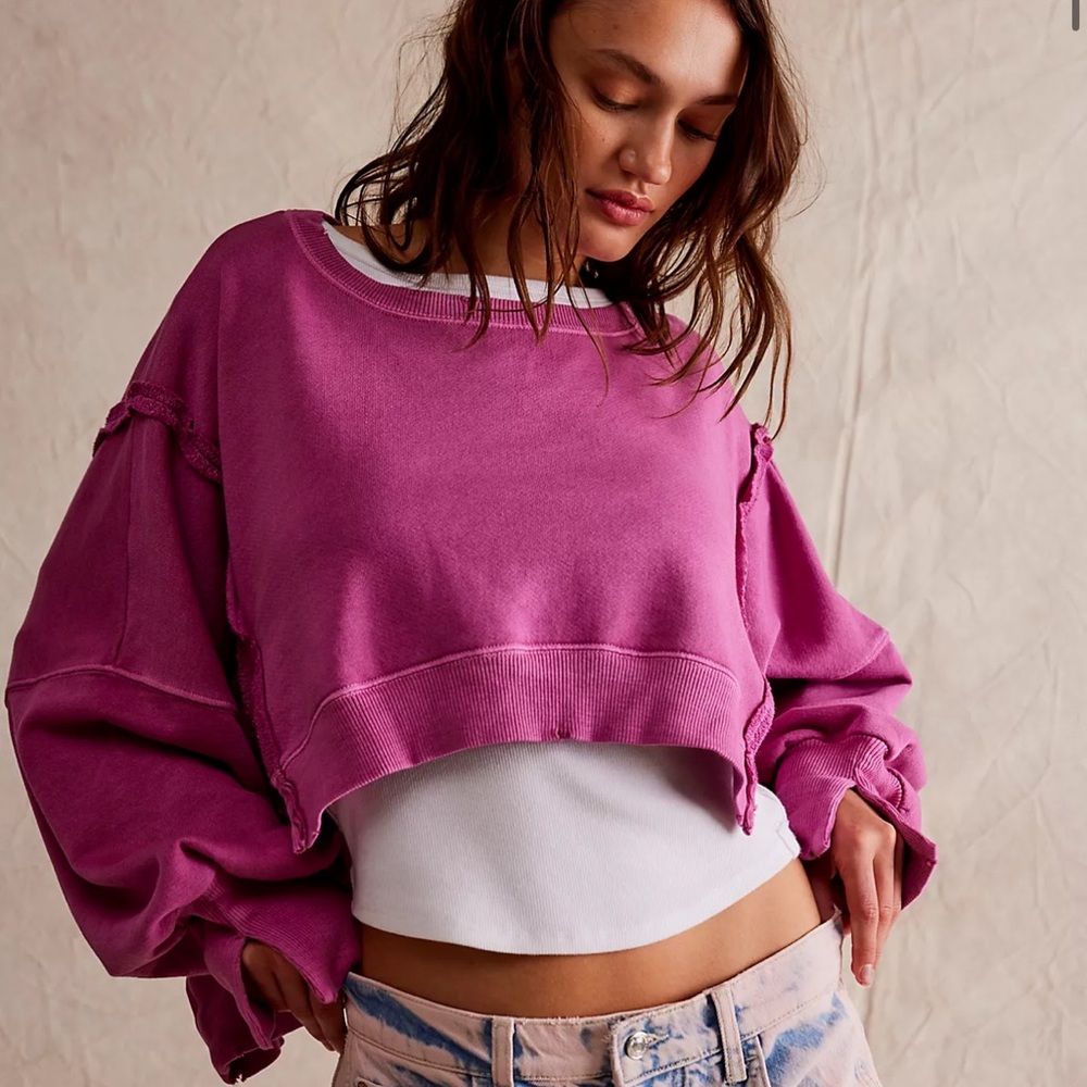 We The Free Camden Cropped Sweatshirt